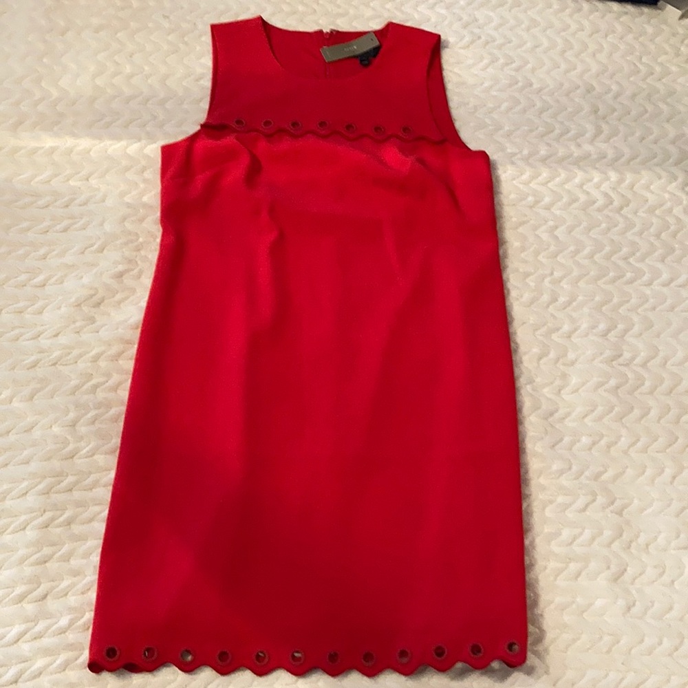 J Crew Red Dress